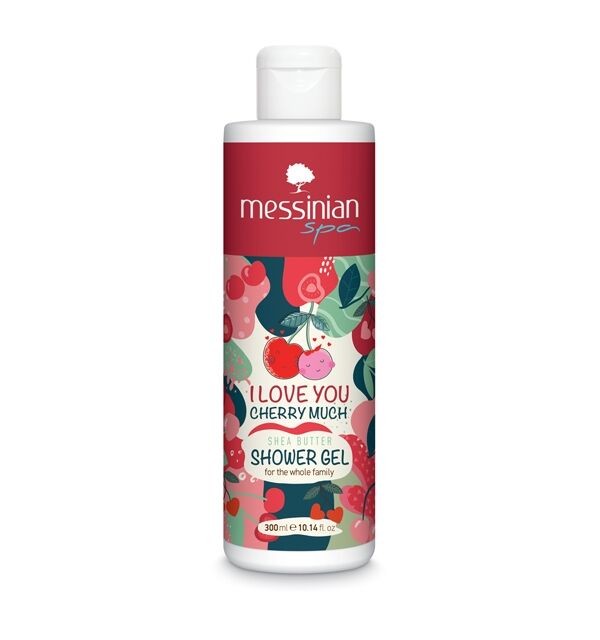 Messinian Gel za tuširanje I Love You Cherry Much, 300ml