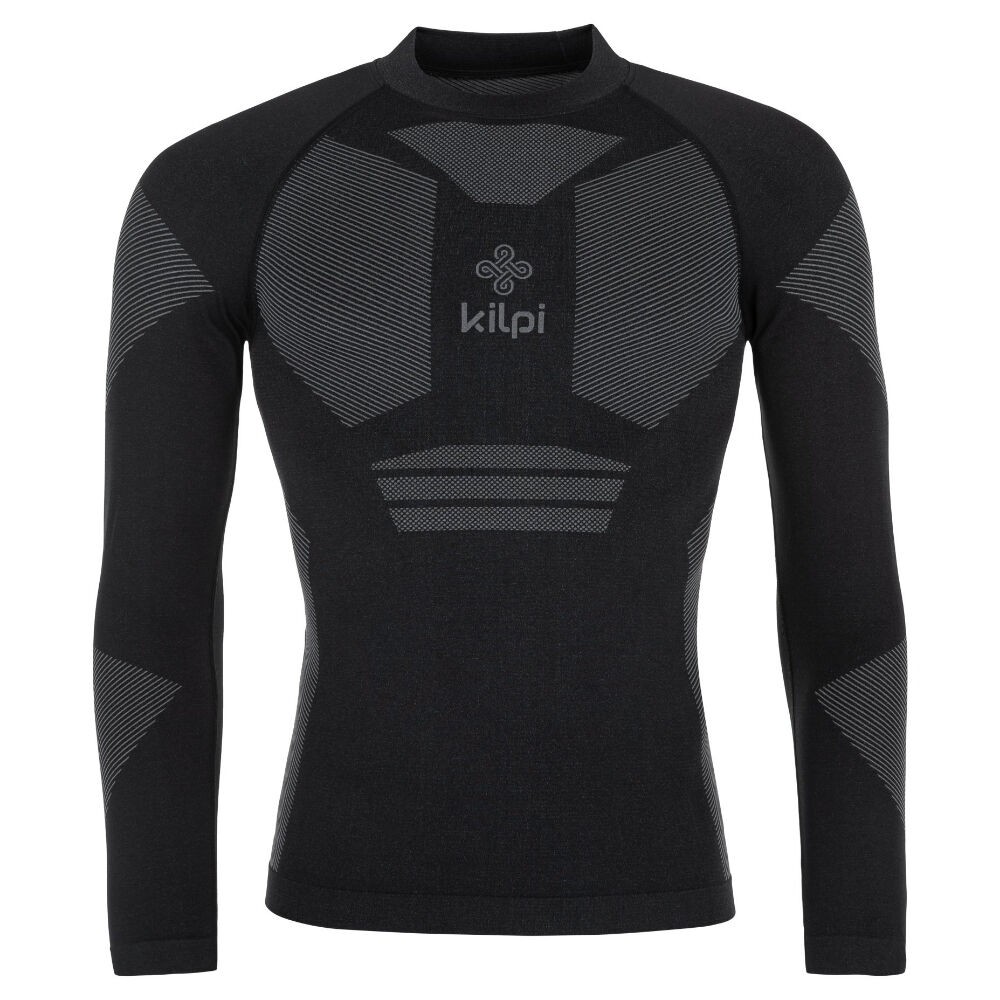 Kilpi Muški termalni veš Nathan, Crno-sivi