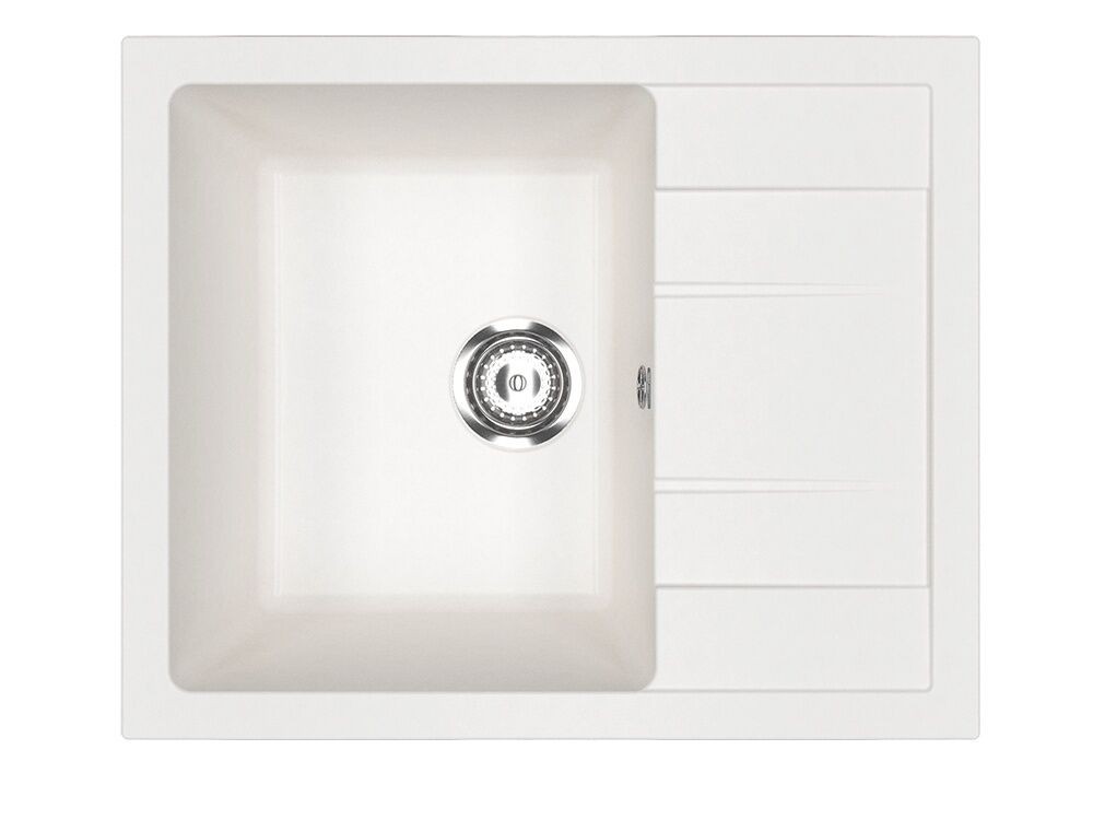 Valterra Granitna sudopera V607, 650 x 500, Bijela