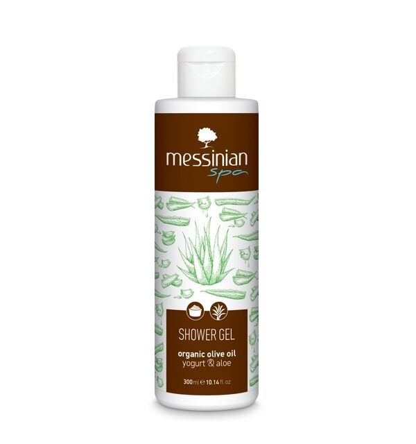 Messinian Gel za tuširanje Yogurt & Aloe, 300ml