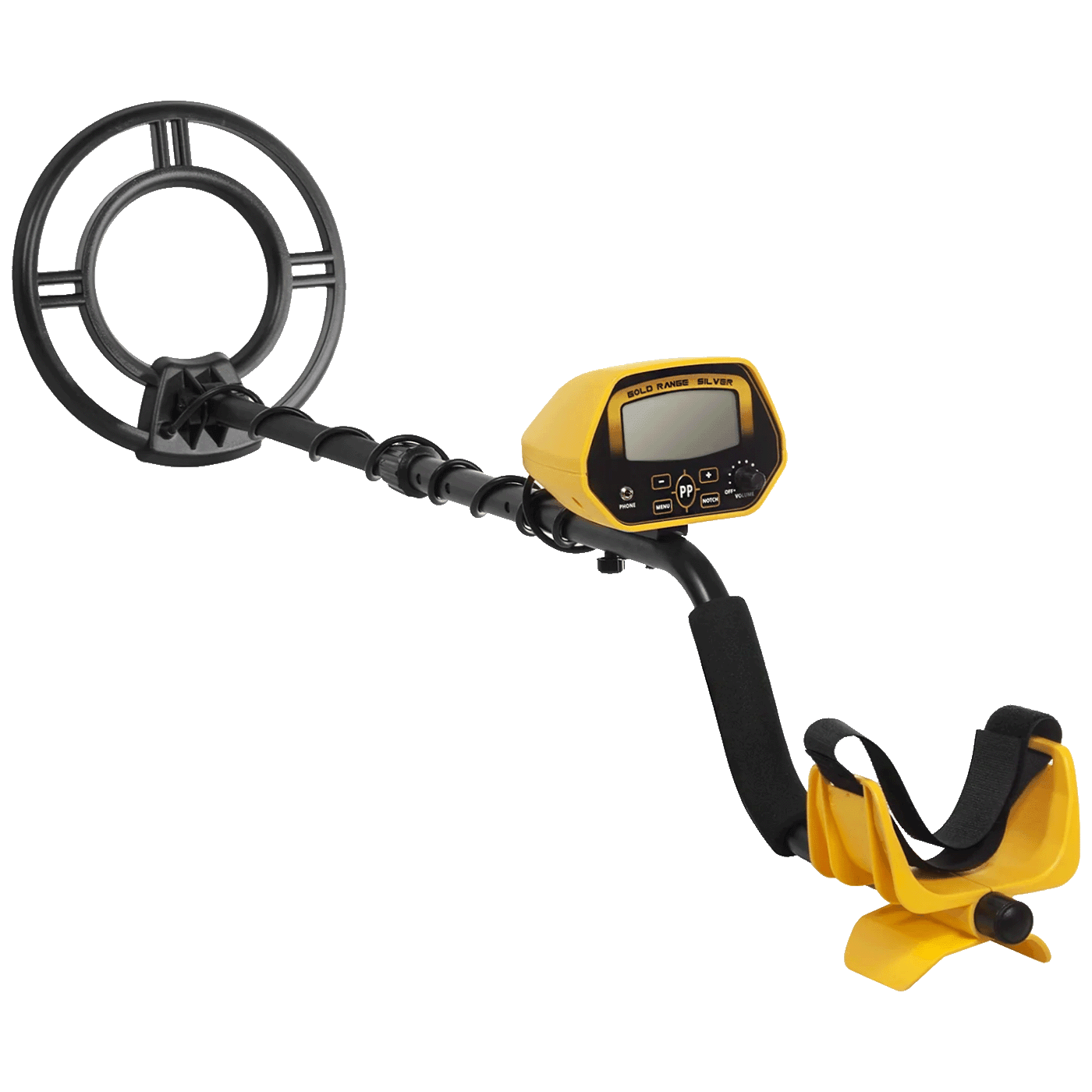 Maclean Detektor za metal MCE992, Crno-Žuti