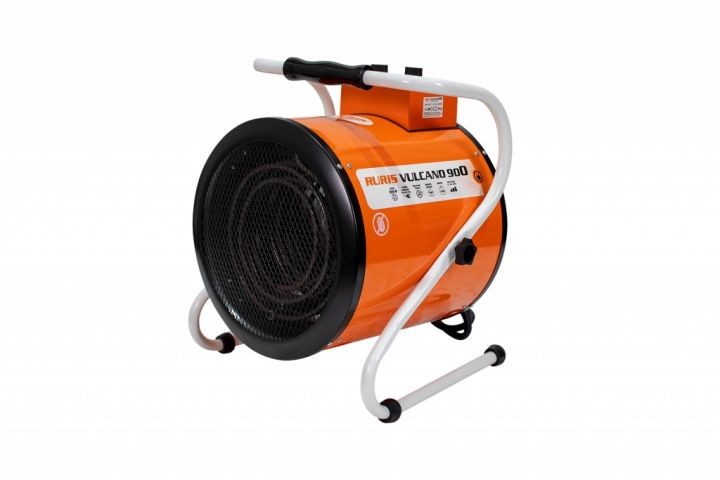 Ruris Električna grijalica Vulcano 900, Narandžasti