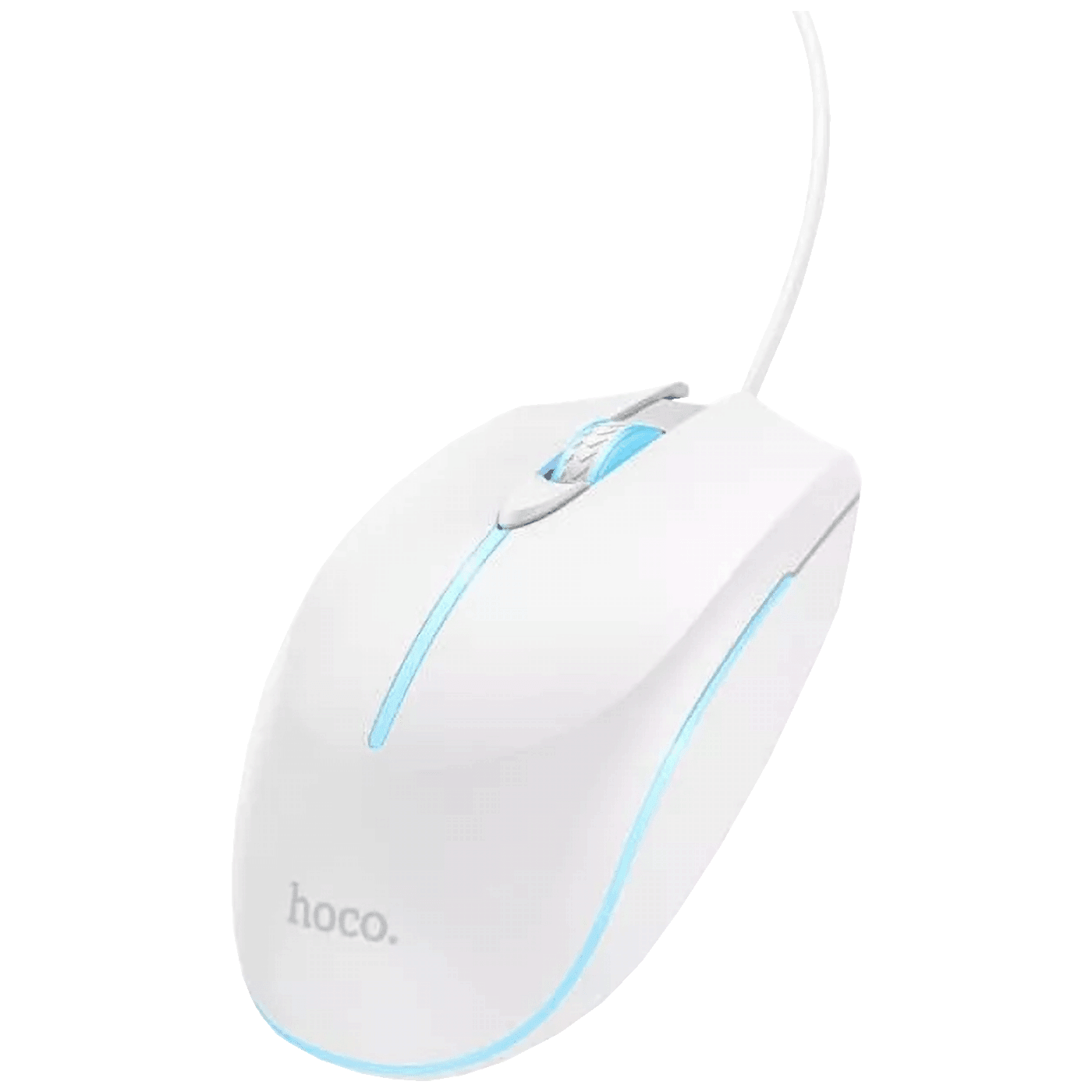 Hoco. Optički gaming miš GM37 Wonderful, 2400 dpi, USB, Bijeli