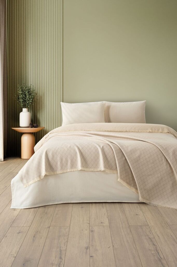 L'essentiel Maison dupli prekrivač Lapis, 210 x 230 cm, bež