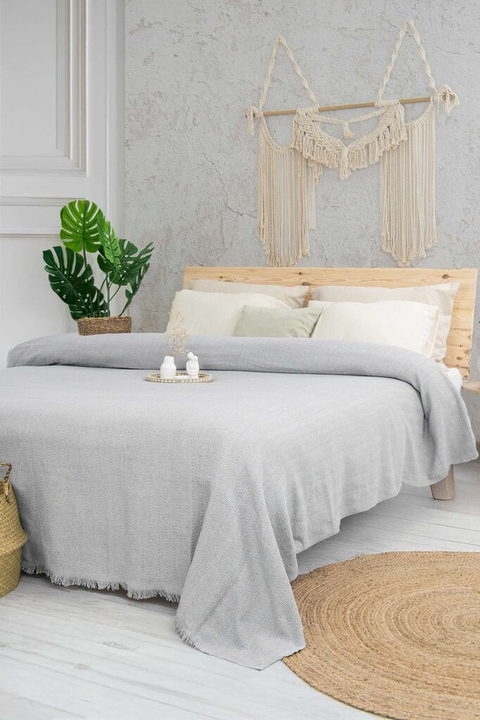 L'essentiel Maison duplo ćebe Marla, 220 x 240 cm, svijetlo siva