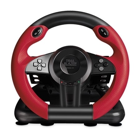 Volan Speedlink TRAILBLAZER Racing, pedale, za PS4/XboxOne/PS3/PC, crni, SL-450500-BK