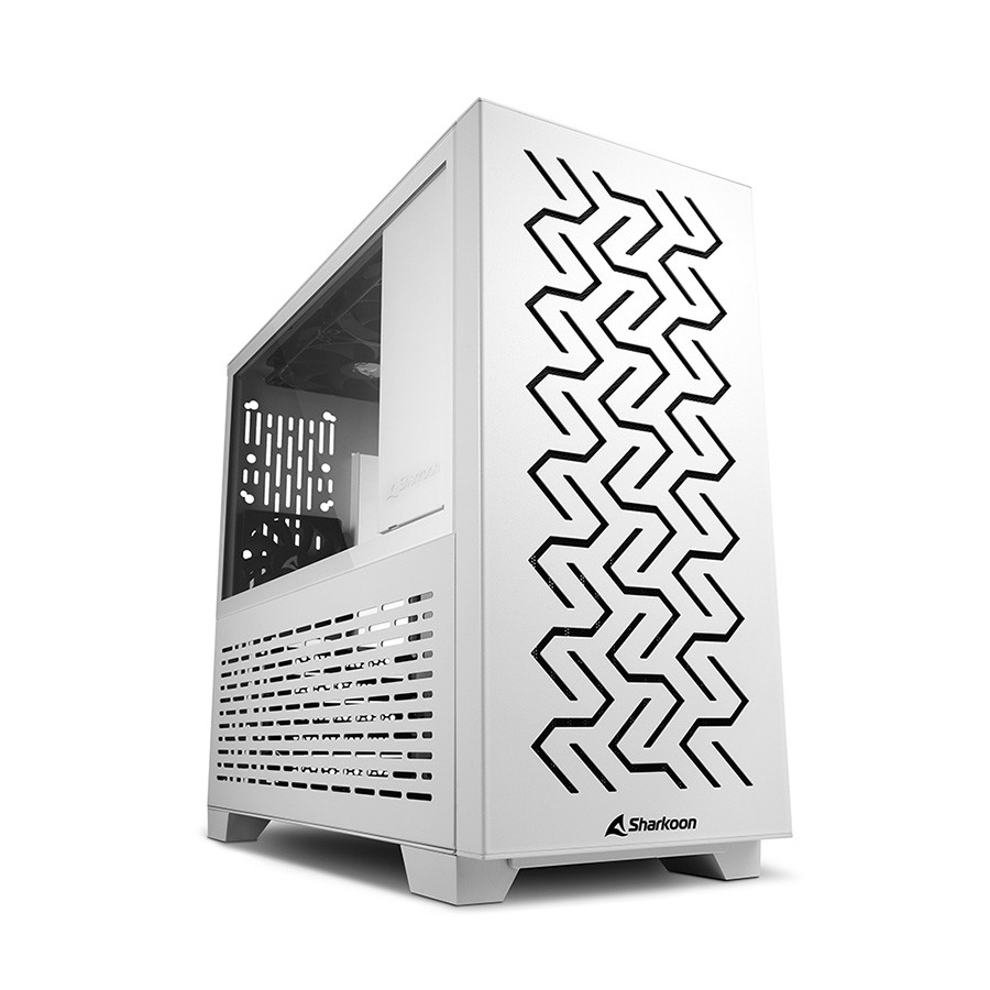 Kućište SHARKOON gaming, MS-Z1000, belo, ventilatori 1x80mm PWM, 3x120mm PWM, Micro-ATX
