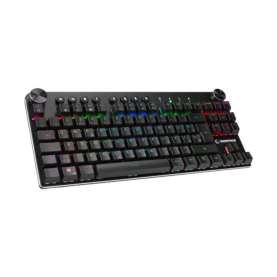 Tastatura gaming RAMPAGE KB-RMW23 SCOUT Bluetooth BiH Layout