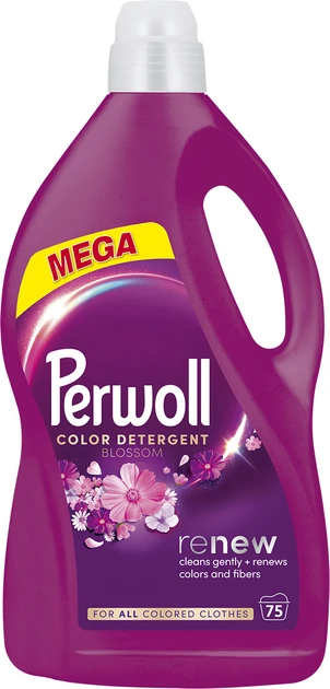 Perwoll Blossom tečni deterdžent za pranje veša 3.75 L (75 pranja)