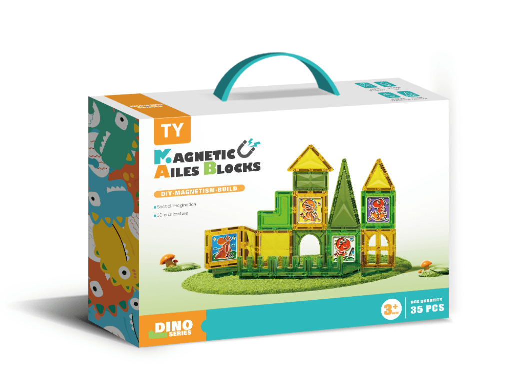 Set magnetskih kocki mkx561917, 35 komada