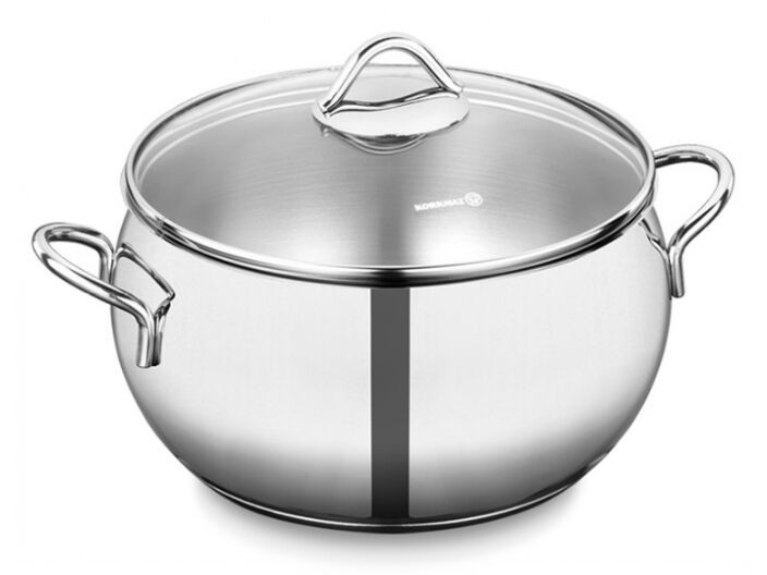 Korkmaz Šerpa A1071 Tombik, 16x9 cm, 1,8 L, Srebrne boje