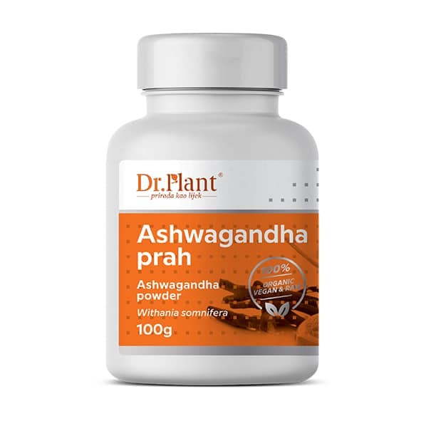 Dr. Plant Suplement, BIO Ashwagandha u prahu, 100g