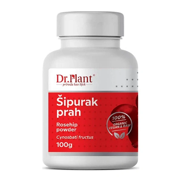 Dr. Plant Suplement, BIO Šipurak u prahu, 100g