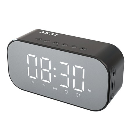 Akai Alarm sat ABTS-C5 Bluetooth, Crni