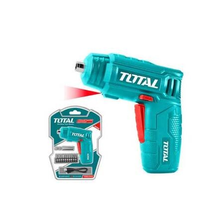 Total Bežični odvijač TSDLI0402, Tirkizni