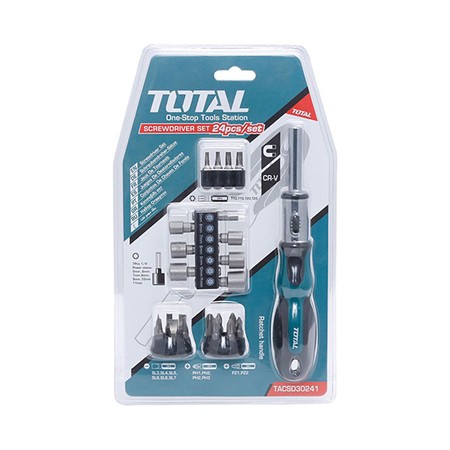 Set odvijača Total TACSD30246 (24-djelni)