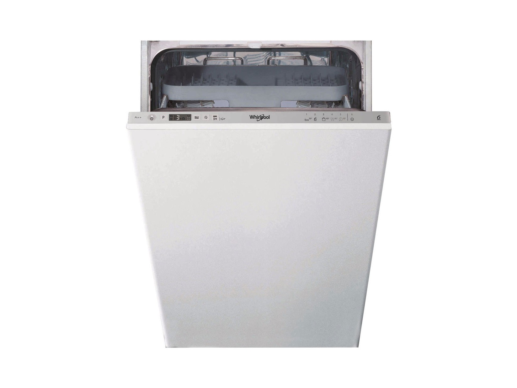 Whirlpool Ugradbena mašina za suđe WSIC 3M27 C, Bijela