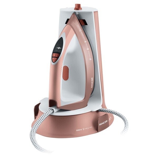 Sencor Pegla sa parnom stanicom SSI 0910RS, Rose gold - bijela