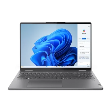 Lenovo Laptop Yoga 7 16IML9 83DL0002US, Intel Core Ultra 7 155U, 16GB/1TB, 16", 1920x1200, IPS, 60Hz, Touchscreen, Windows 11 Home, Tamnosivi
