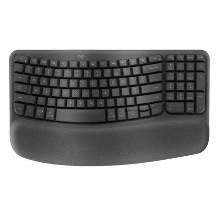 Logitech Bežična Tastatura Wave Keys, Crna