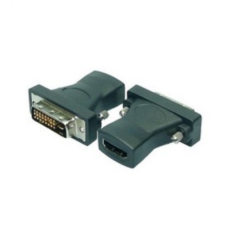 LogiLink HDMI za DVI-D Ženski na muški Adapter AH0001, Sivi