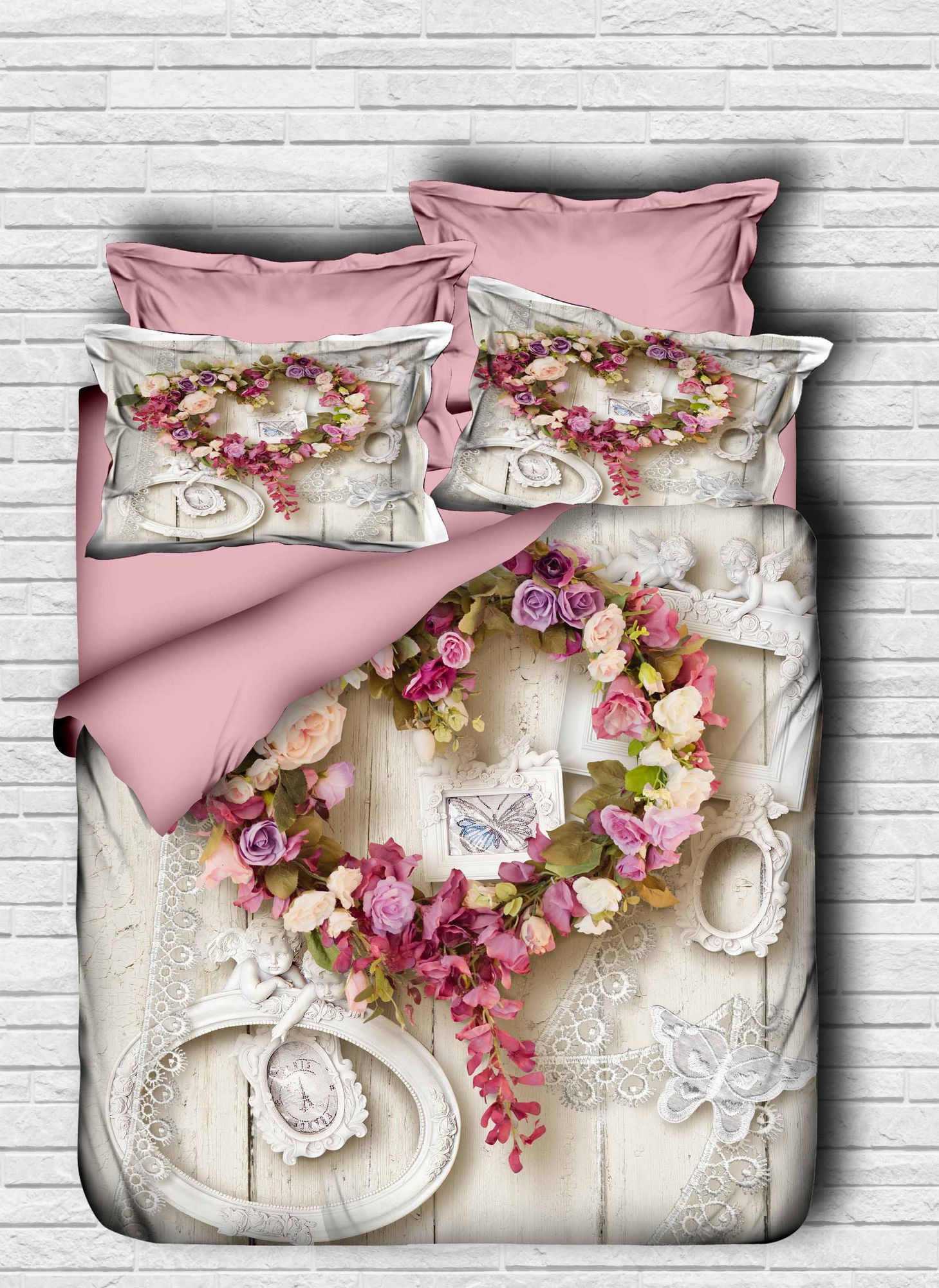 L'essentiel Maison set posteljine 128, 160x220cm, bež