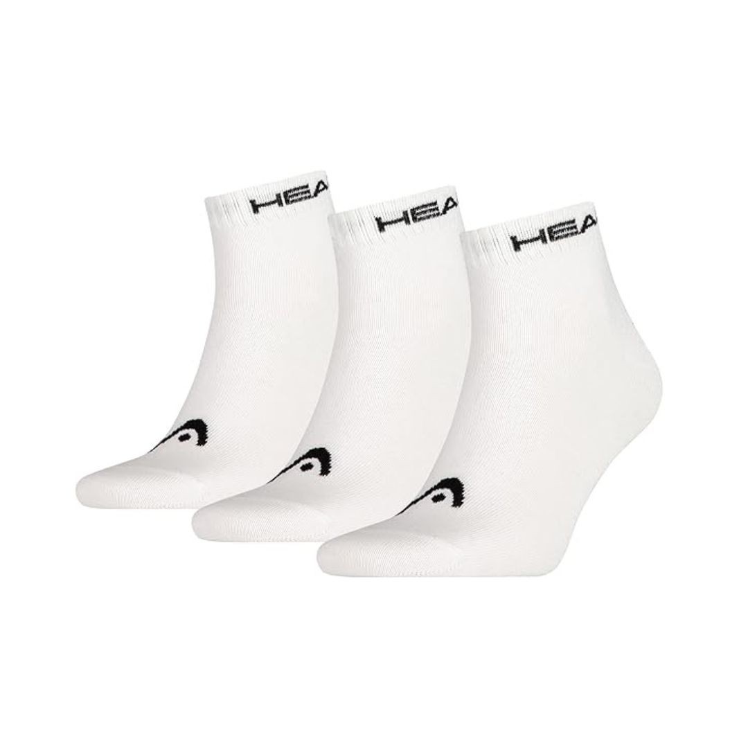 Head Sportske čarape Quarter Elements, 3 Para, Bijele