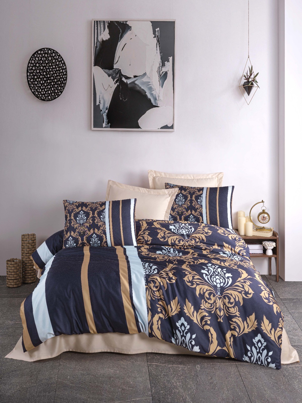 L'essentiel Maison set posteljine 487, 160x220cm, Teget