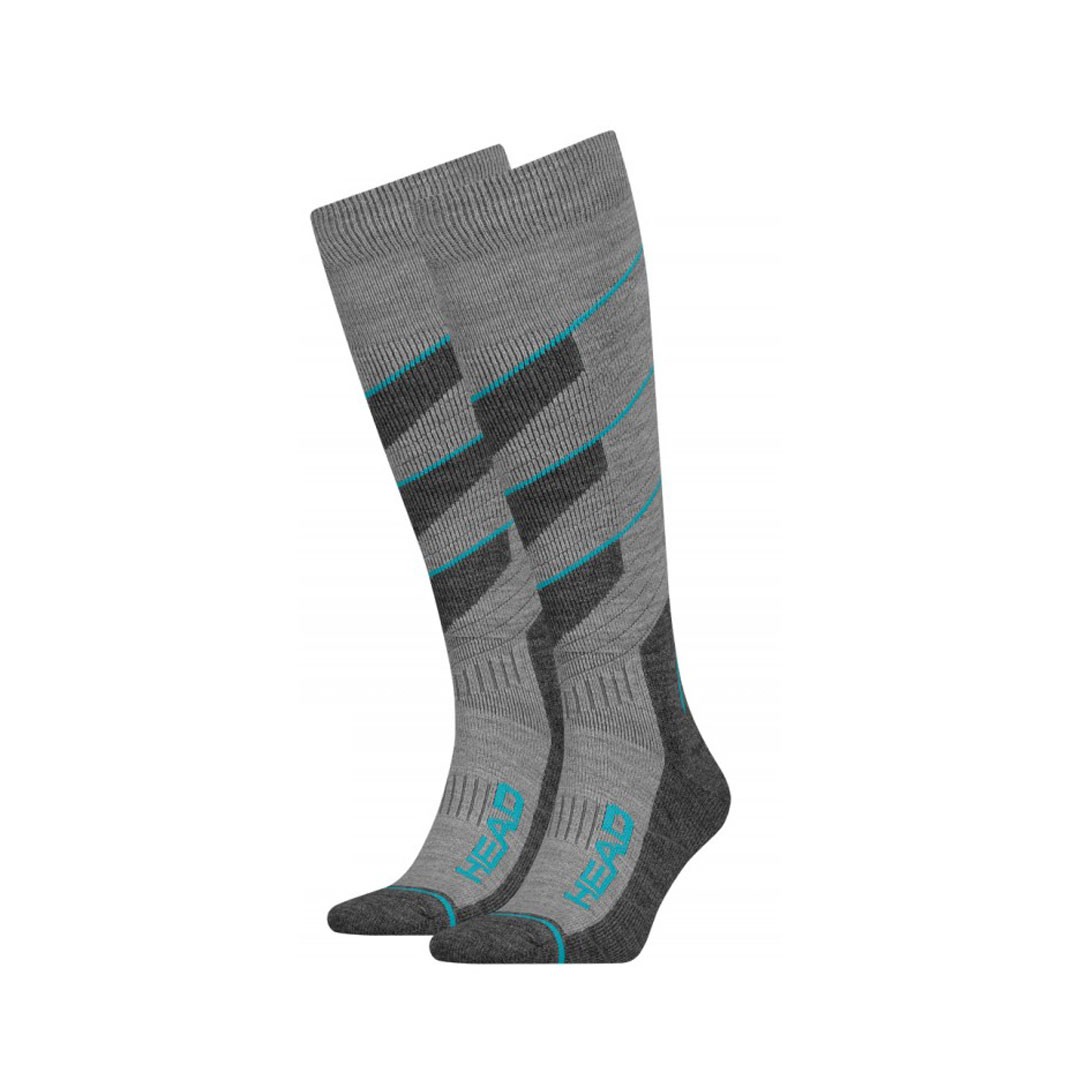 Head SKI čarape Performance, Sive