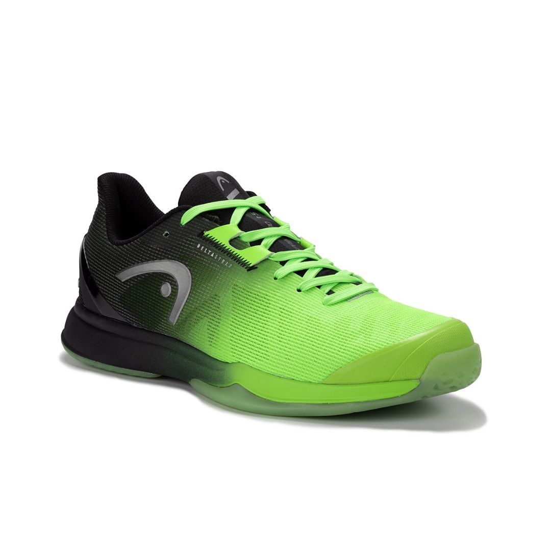 Head Muške patike Sprint Pro 3.5 Indoor, Crno-zelene