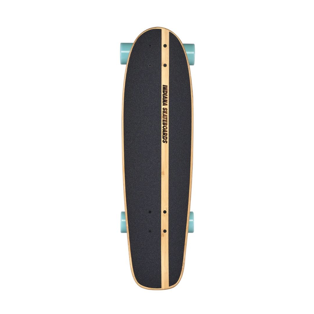 Micro Skateboard Indiana Cruiser Bamboo, Crno-smeđi