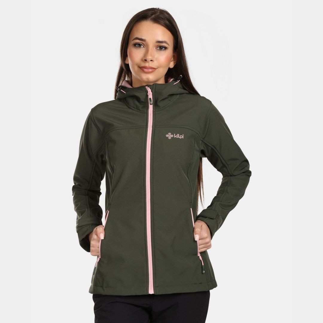 Kilpi Ženska jakna Softshell Ravia, Maslinasta