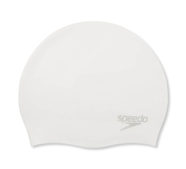 Speedo Kapa za plivanje Moulded Silc Cap AF/AM/AU, Bijela