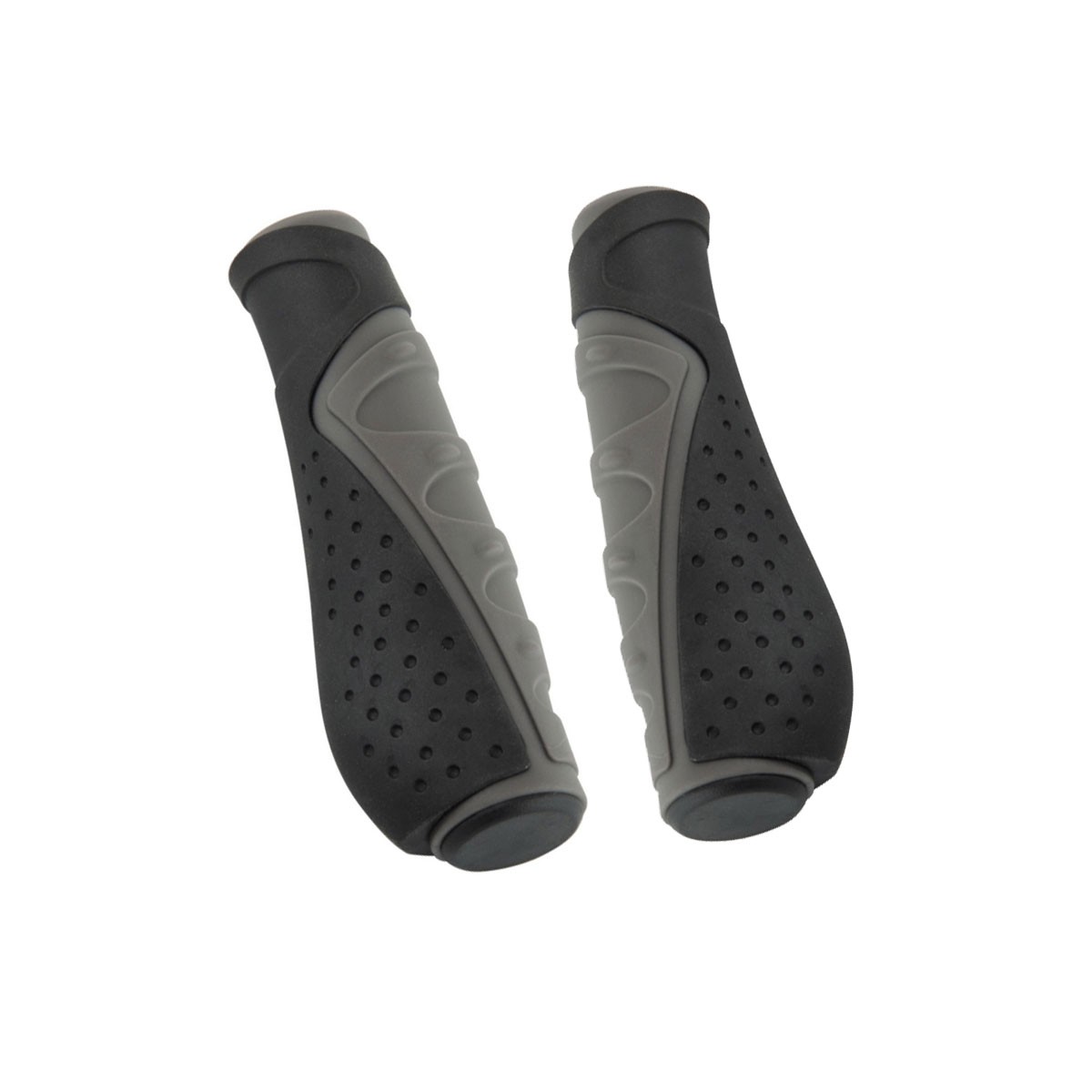 Gripovi za bicikl Trekking Karton Gel, 135mm, Sivi