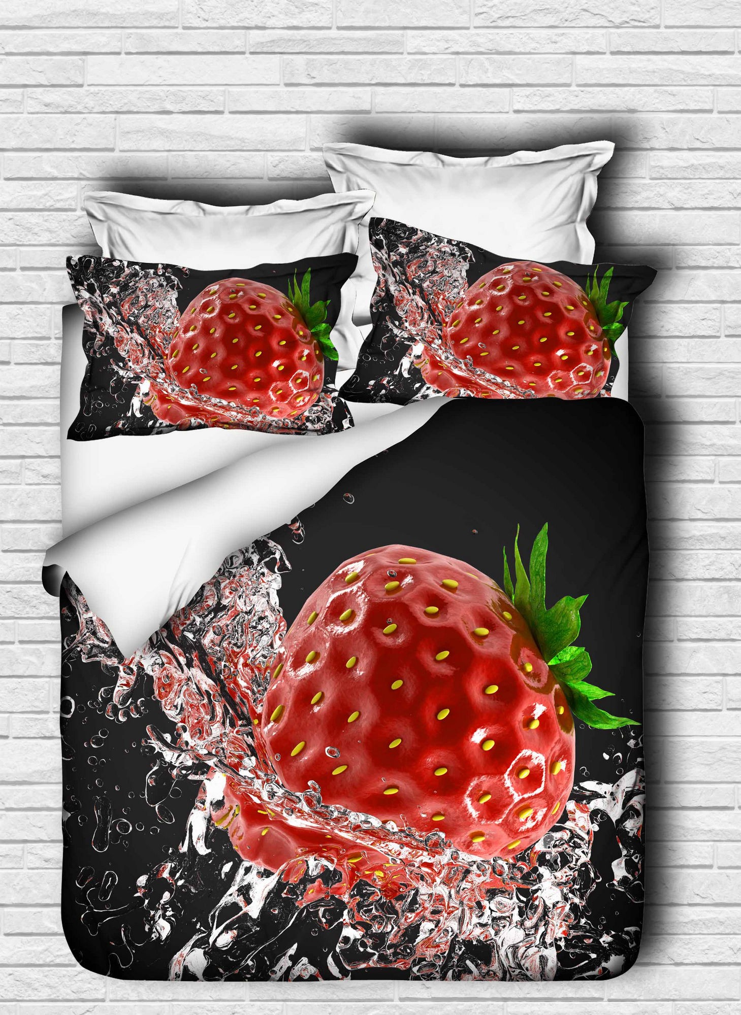 L'essentiel Maison set posteljine 111, 160x220cm, crna