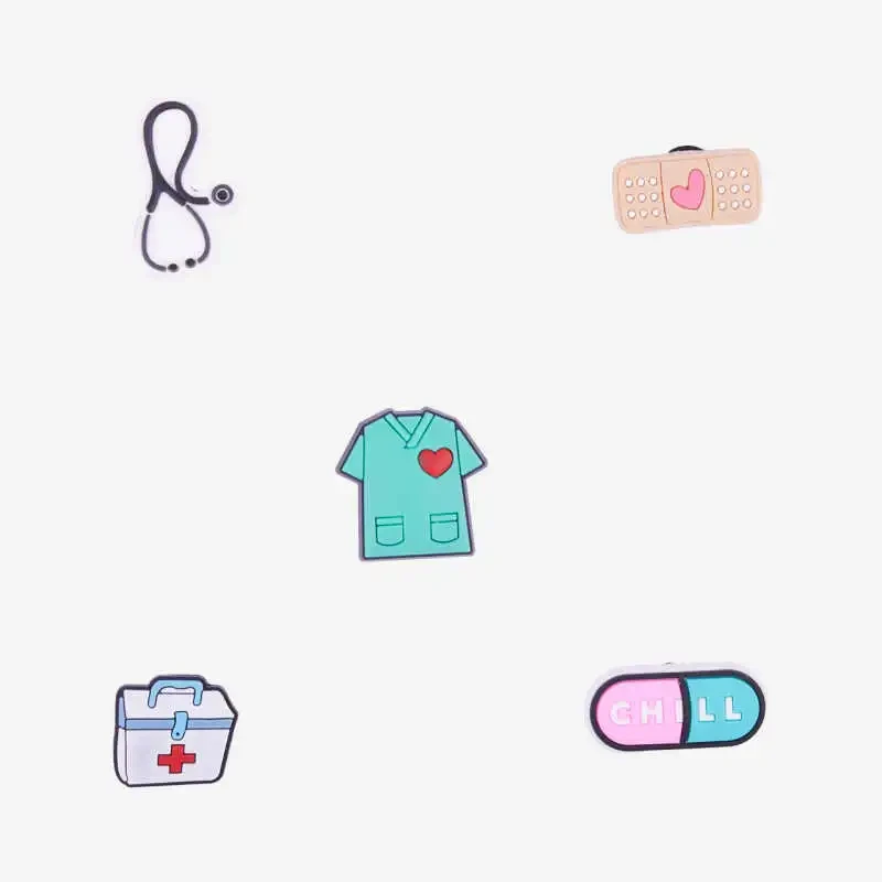 Coqui Amuletz Medical, 5 komada, Šareni