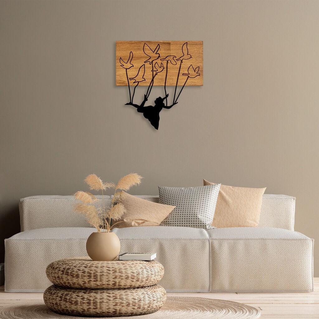 Wallity Zidna dekoracija MA-310, 58 x 60 cm, Smeđa