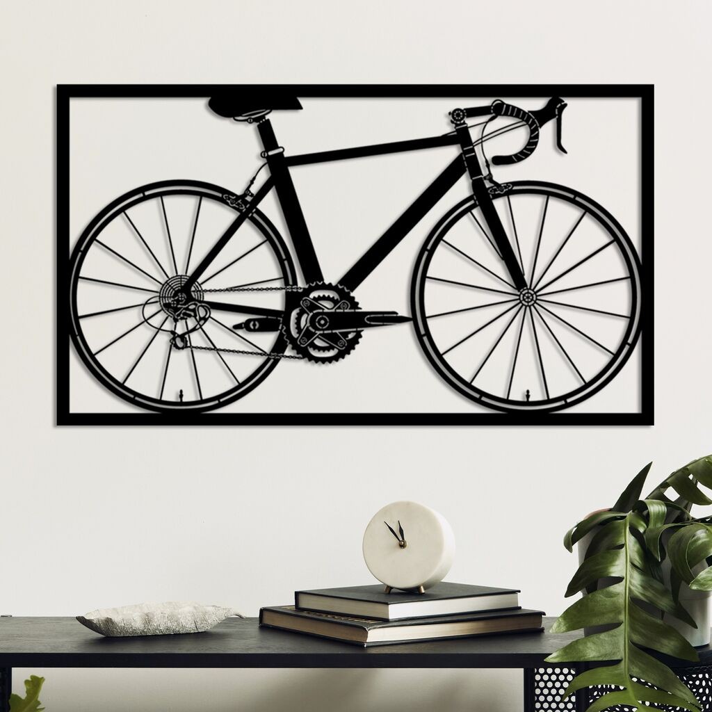 Wallity Zidna dekoracija Celeste-1, 70 x 41 cm, Crna