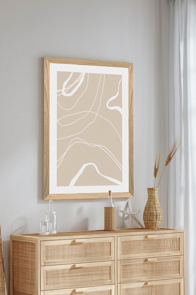 Wallity slika Tekhammdf136, MDF, 33x48 cm