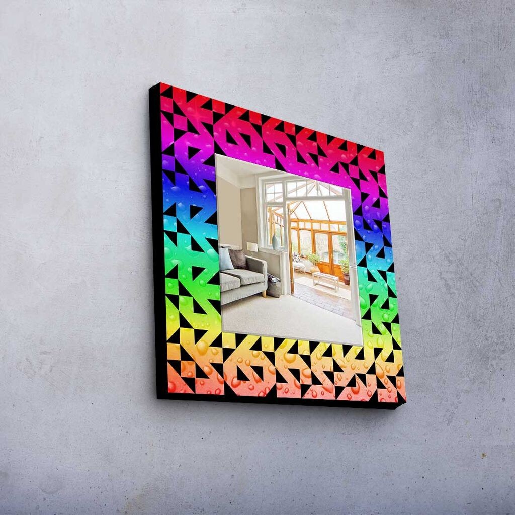 Zidno ogledalo MA-077, 50x50cm