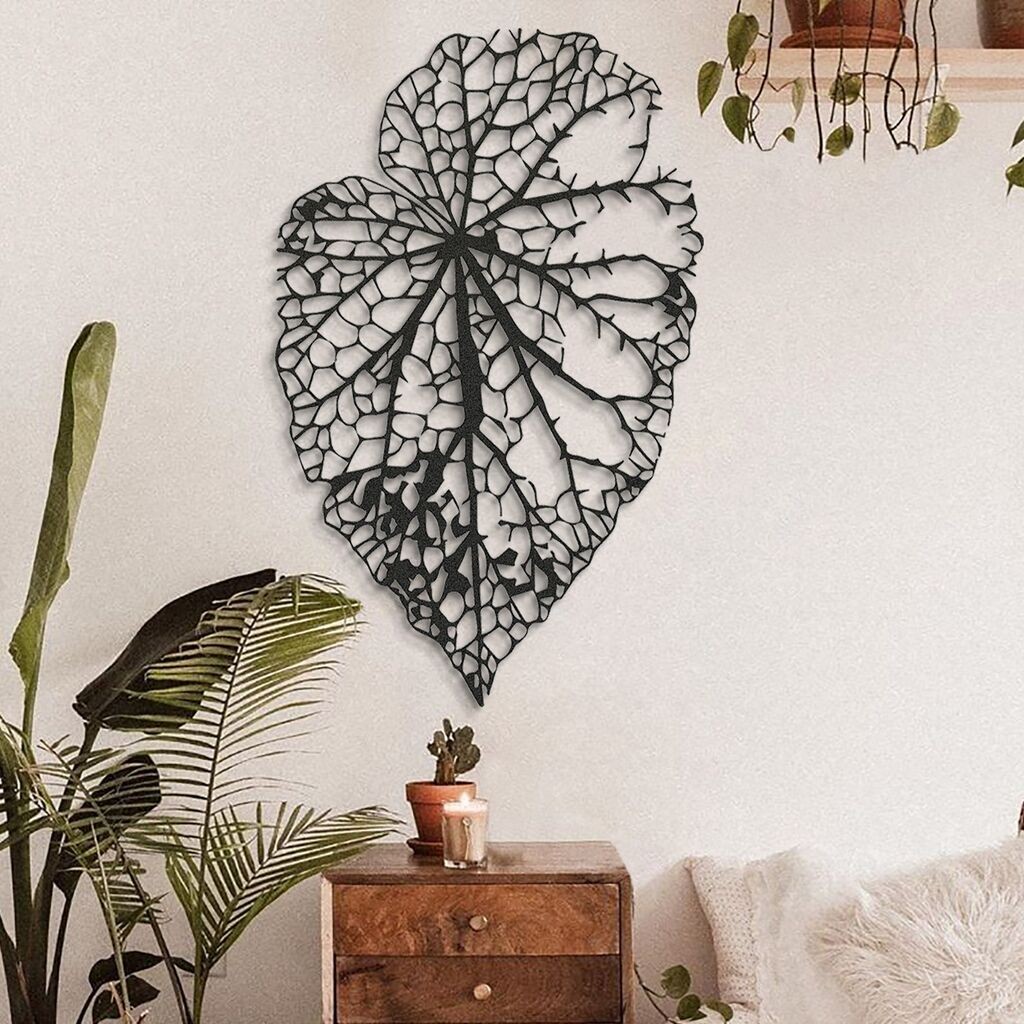 Wallity Zidna dekoracija Jesen - APT319LS, 59 x 94 cm, Crna