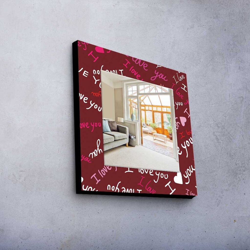 Zidno ogledalo MA-016, 50x50cm