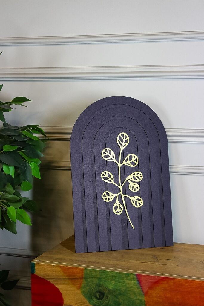 Zidna slika Ersy3Doval7-3045, MDF, 30x45x2 cm