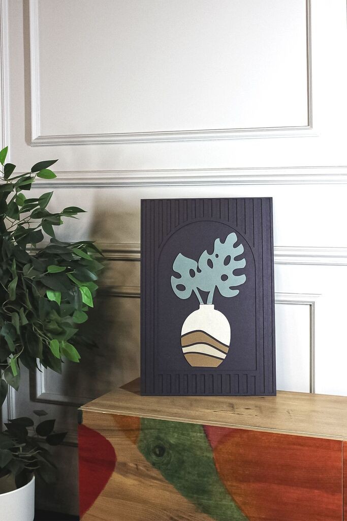 Zidna slika Ersy3Dpot2-2030, MDF, 20x30x2 cm