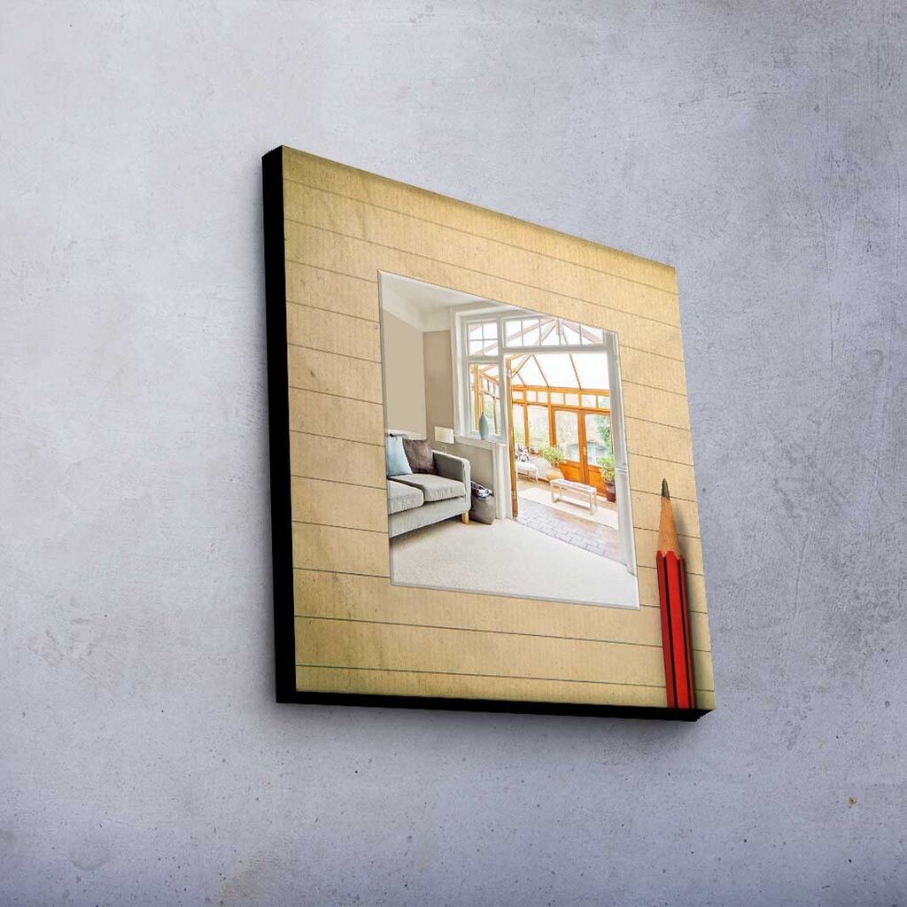 Zidno ogledalo MA-044, 50x50cm