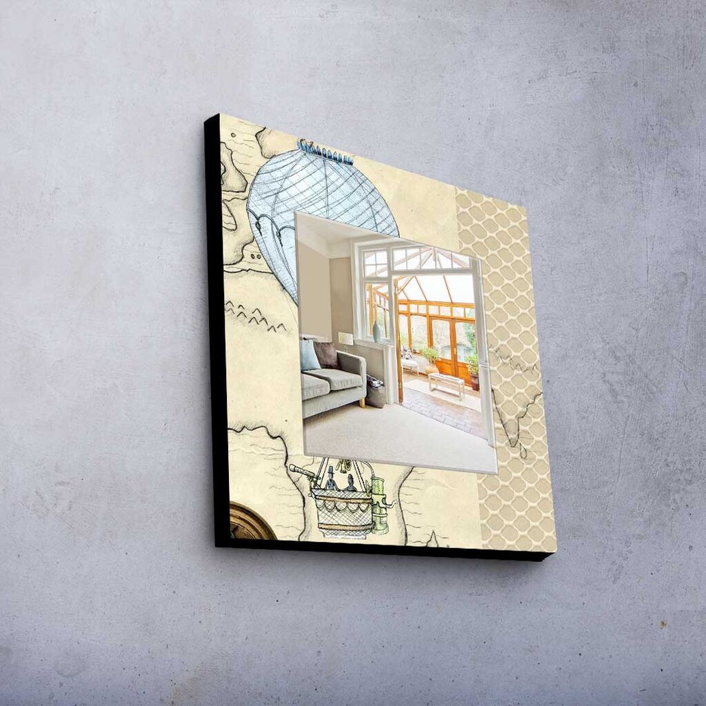 Zidno ogledalo MA-060, 50x50cm