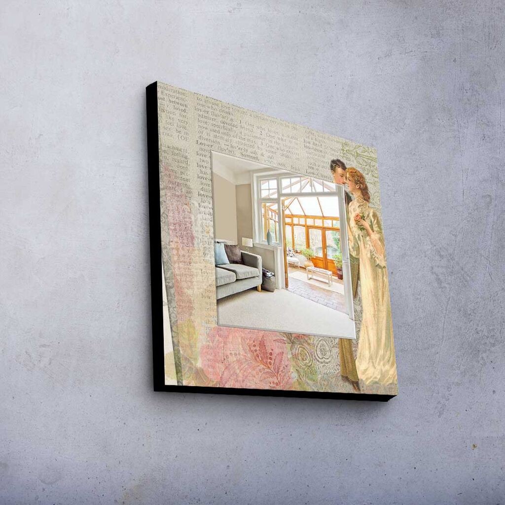 Zidno ogledalo MA-058, 50x50cm