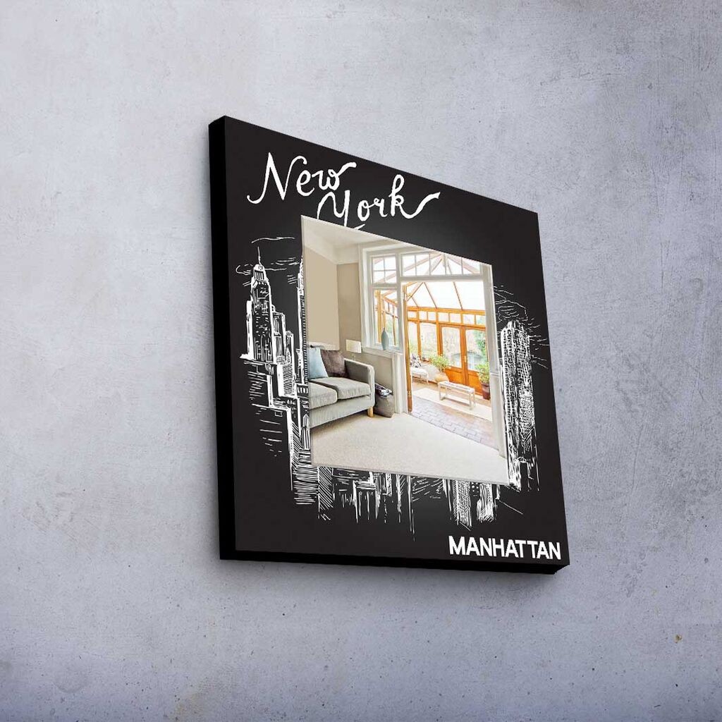 Zidno ogledalo MA-025, 50x50cm