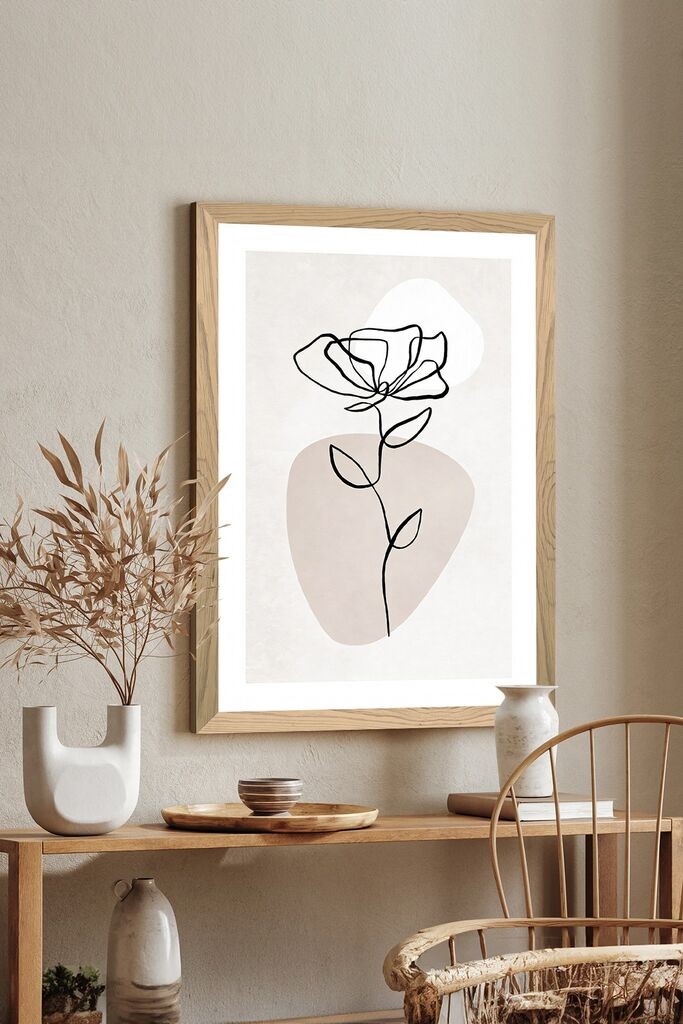 Zidna slika Tekhammdf68, MDF, 33x48 cm