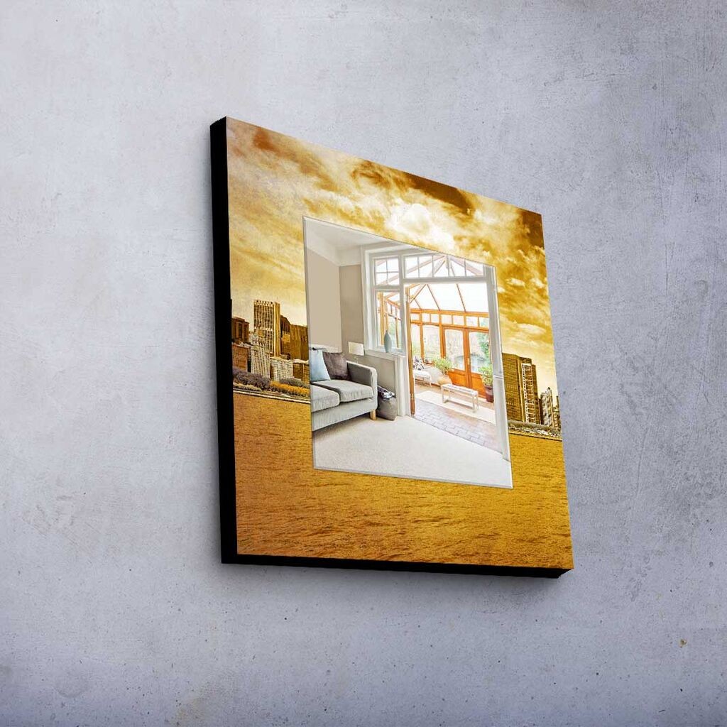 Zidno ogledalo MA-042, 50x50cm